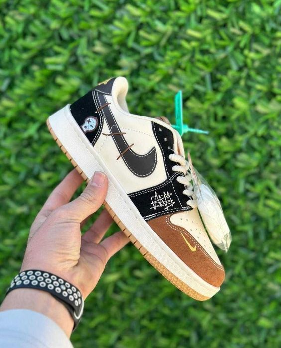 Nike Air Jordan 1 Low WMNS Brown/Cream