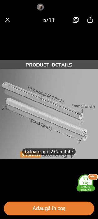 Elemente reflectorizante pentru spite bicicleta 12 bucati