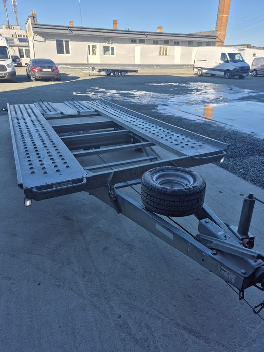 Trailer/Platforma Auto Rabatabil Pongratz - 09/2017 - Lungime 4m