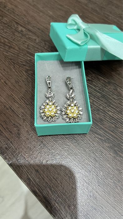 Серьги серебрянные