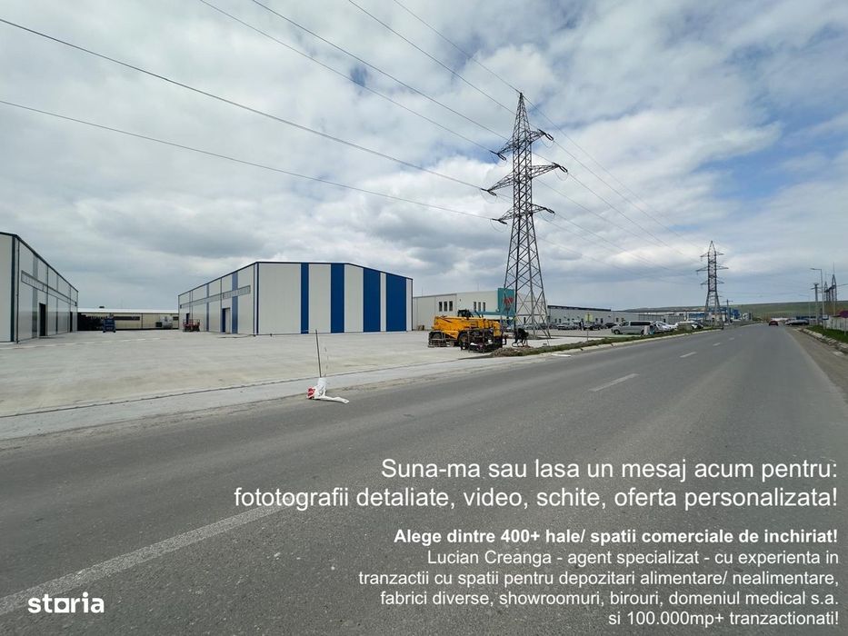 Hala 1760mp Bratuleni - parc, Miroslava