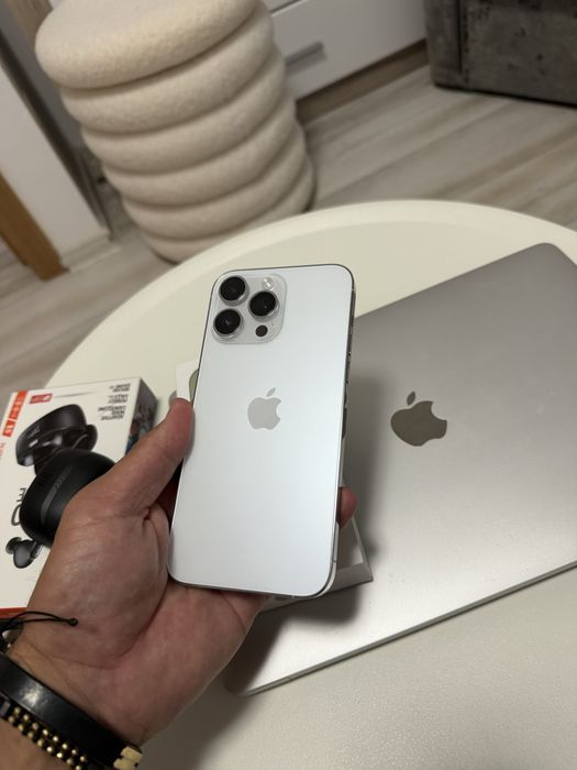 Iphone 14 pro max silver  bateria 100%  !