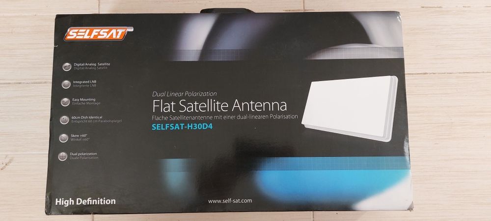 Спутниковая антенна SELFSAT-H30D4 QUAD
