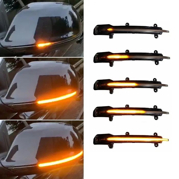 Set semnalizari led dinamice oglinda Audi Q5/SQ5 8R Q7/SQ7 4L Facelift