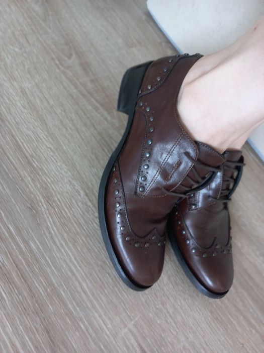 Pantofi piele naturala