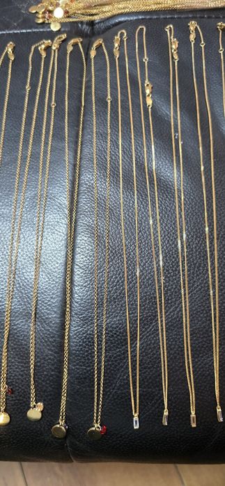 Lănțișoare argint aurit Zara originale