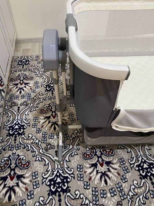 Детская Люлька кроватка 4в1 с музикой и автоматическим приводом