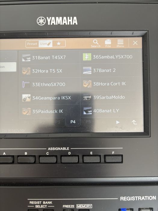 orga yamaha psr-sx700