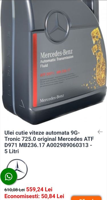 Ulei cutie viteze automata