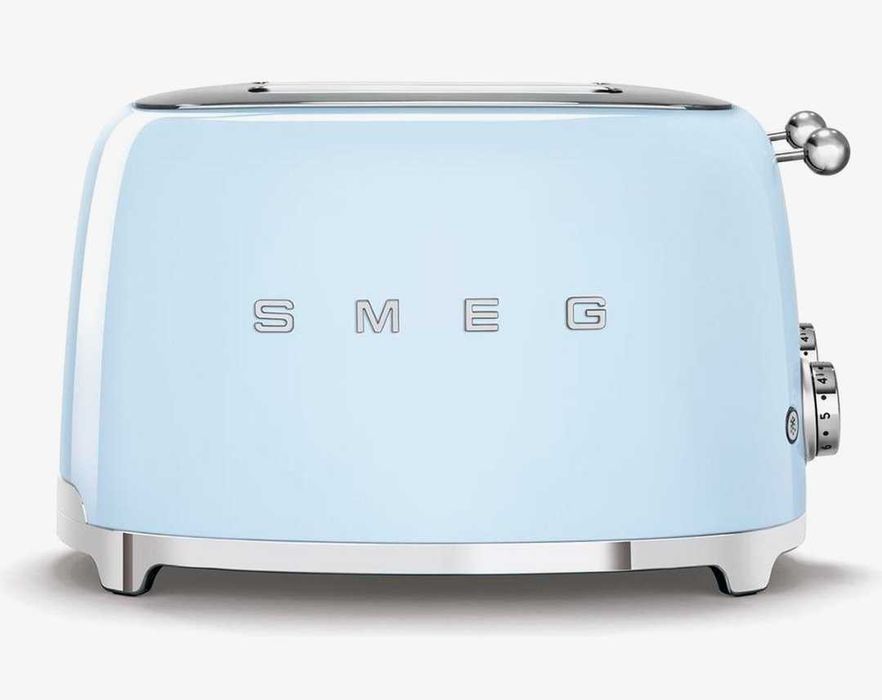 Prajitor de paine Smeg TSF03RDEU, 2000 W, 4 felii, rosu