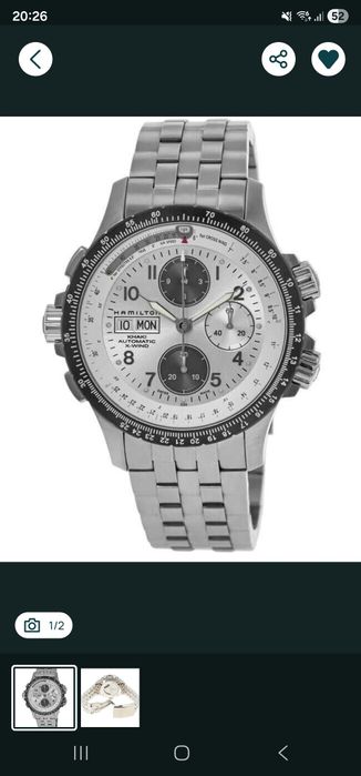 Ceas Hamilton khaki automatic x wind