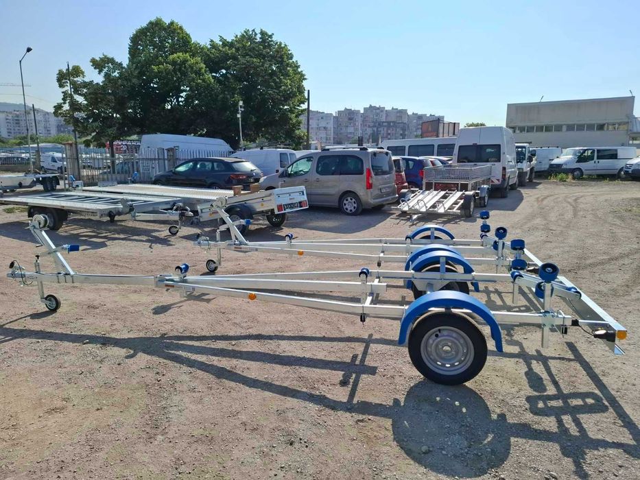 НОВ колесар за лодки до 5,2М (750КГ) Neptun N7-17 NAVY