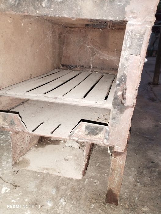 Темир утин печка 5 лик калинликдаги холати янги хали ишлатилмаган