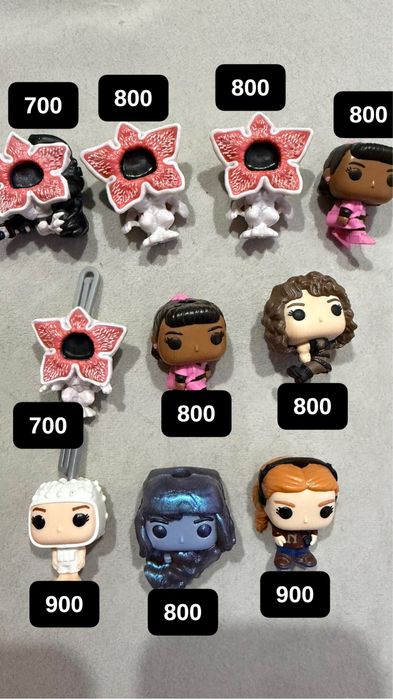 Фигурки kinder joy очень странные дела