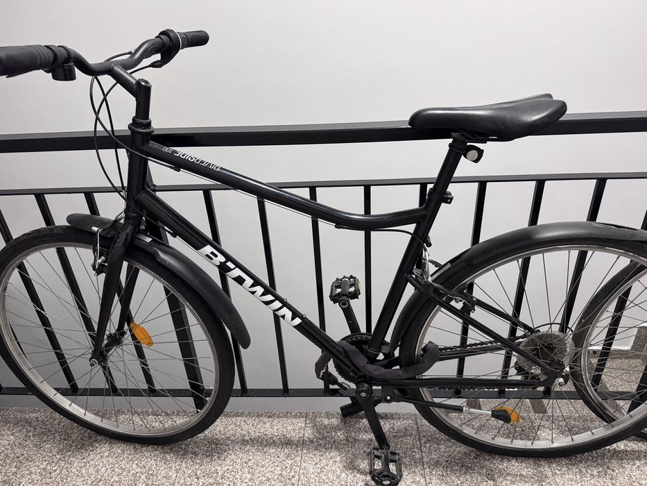 Bicicleta unisex neagra de vanzare