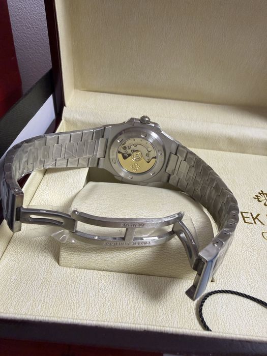 Ceas Patek Philippe Nautilius 40mm blue dial