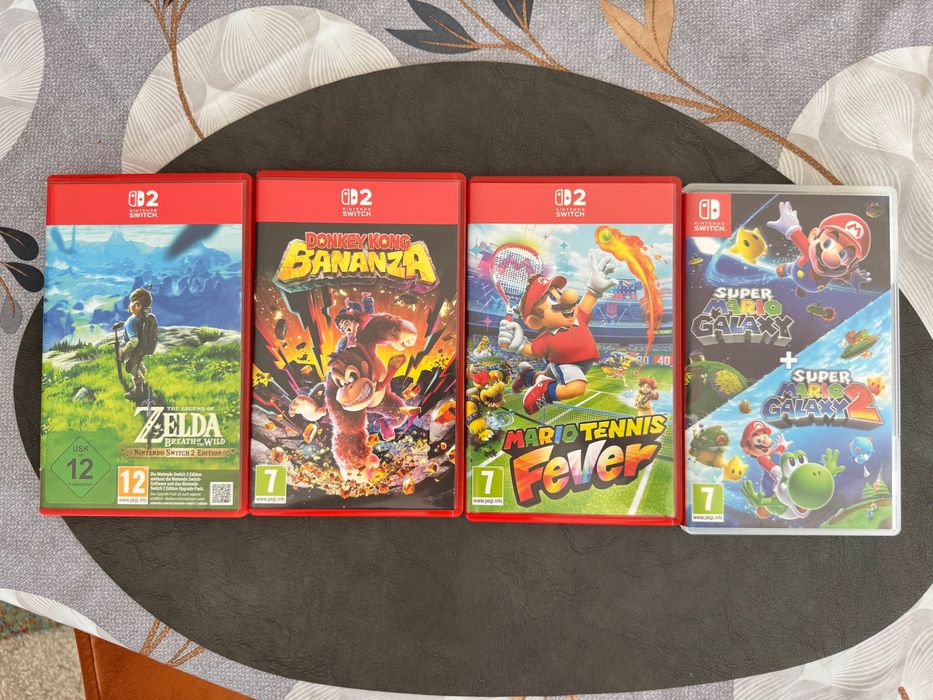Nintendo Switch 2 + 4 игри