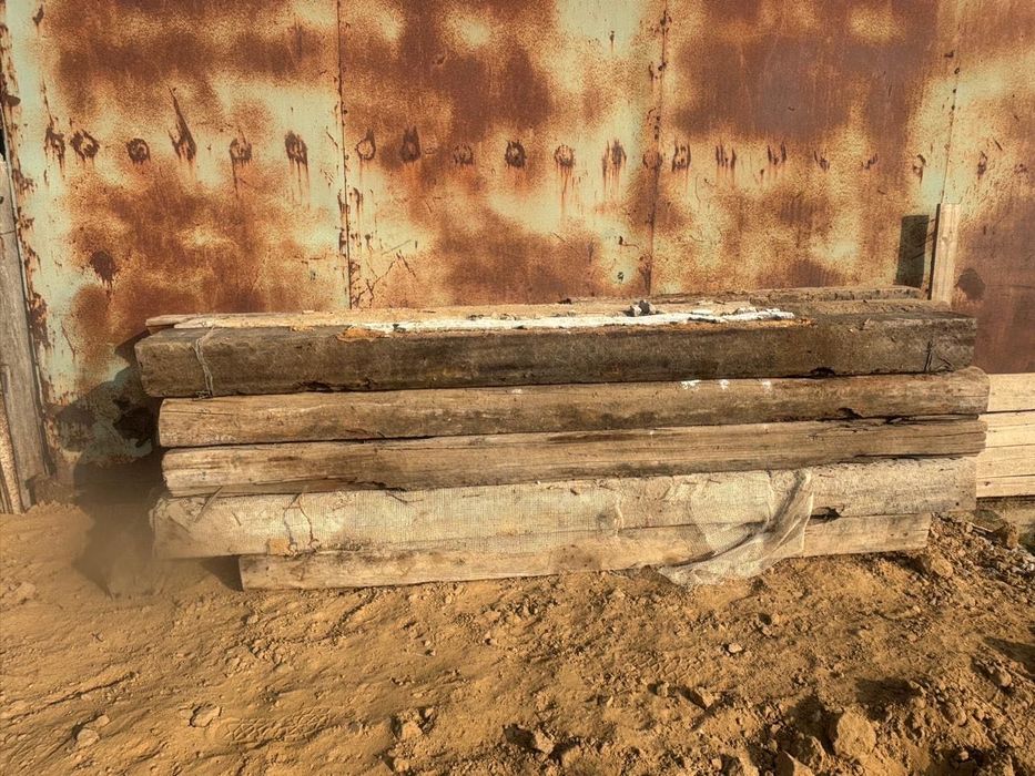 Пластик терезе және бу шпалдар сатылады