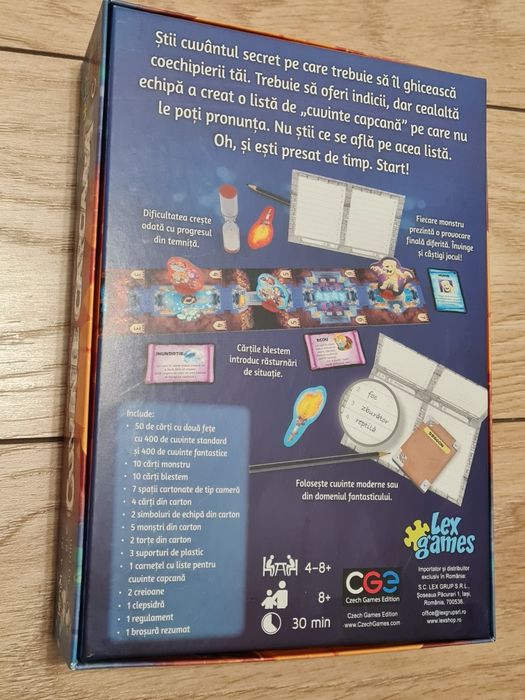 Joc de societate CUVINTE CAPCANA