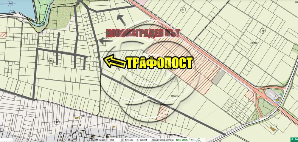 Парцел за застрояване. УПИ!