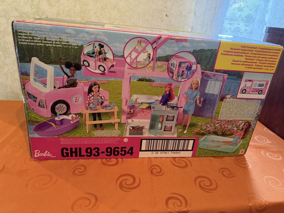 Комплект Mattel BARBIE Кемпер мечта 3в1