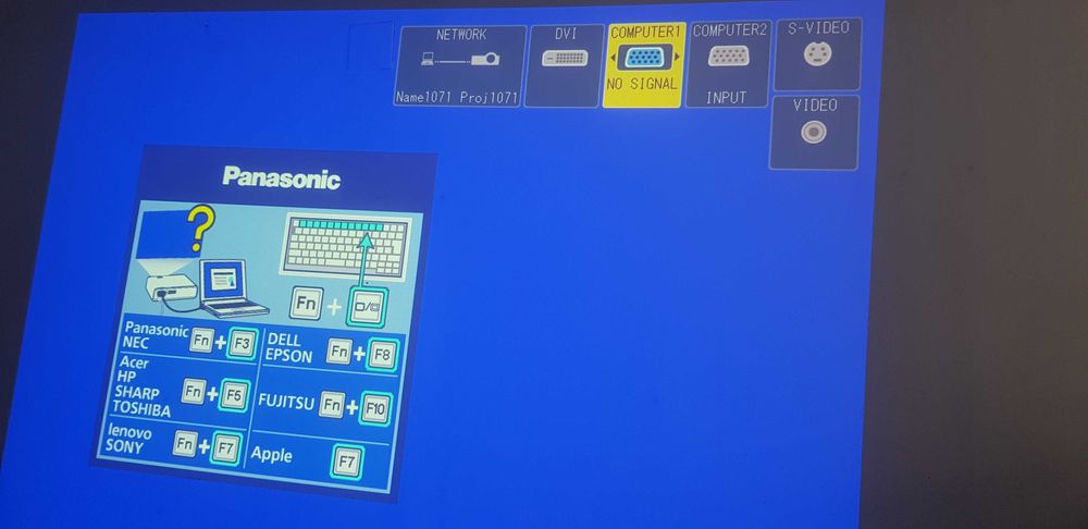 Panasonic PT F 300 E videoproiector 1080p LCD Projector Japan