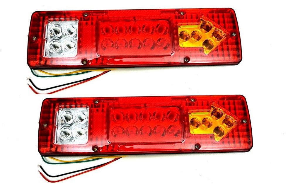 2 Lampi SET Auto LED Spate,4 Functii, Remorca, Camion, Trailer, 12V
