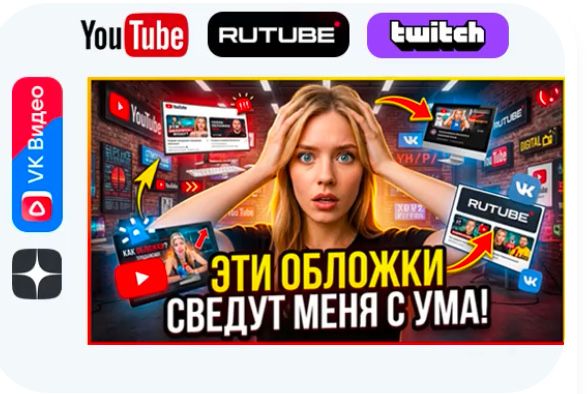 Создание обложек для видео