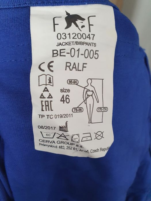 Set salopeta si jacheta marimea 46