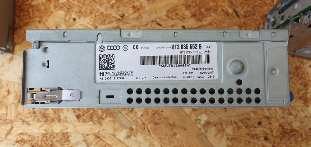 Unitate multimedia MMI Audi A4 B8 / A5 / Q5 8R1035652A / 8T2035652G