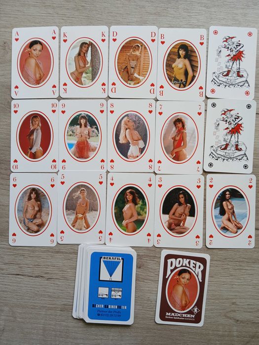 Еротични стари карти за игра