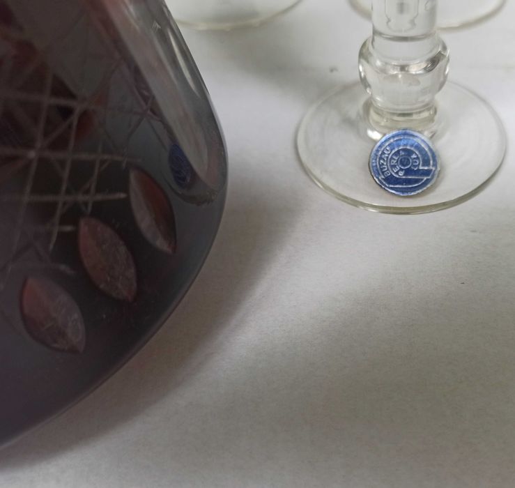 Сервиз BUZAU PERLA LUX - комплект 6 чаши + гарафа