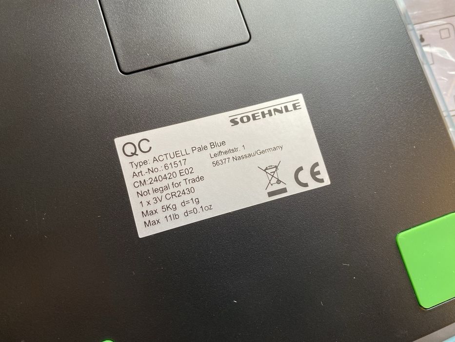 Cantar de bucatarie digital Soehnle nou