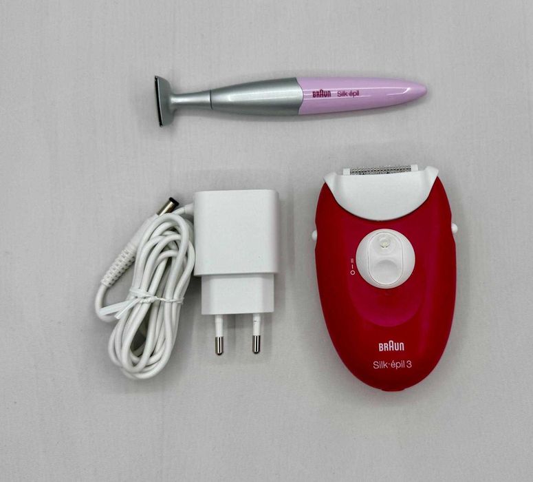 Epilator cu fir BRAUN SE3-202 Silk-epil 3 Smart Light + trimmer