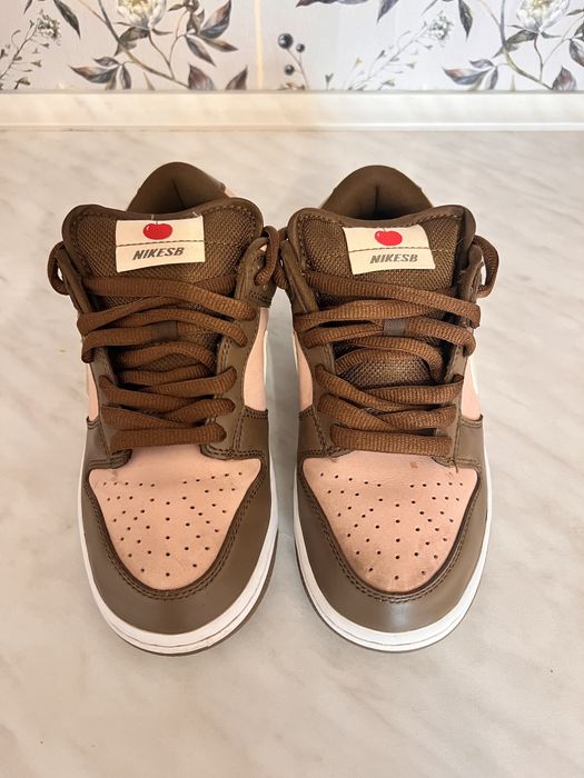 Nike SB Dunk Low Stussy Cherry Розови Кафяви 36 номер