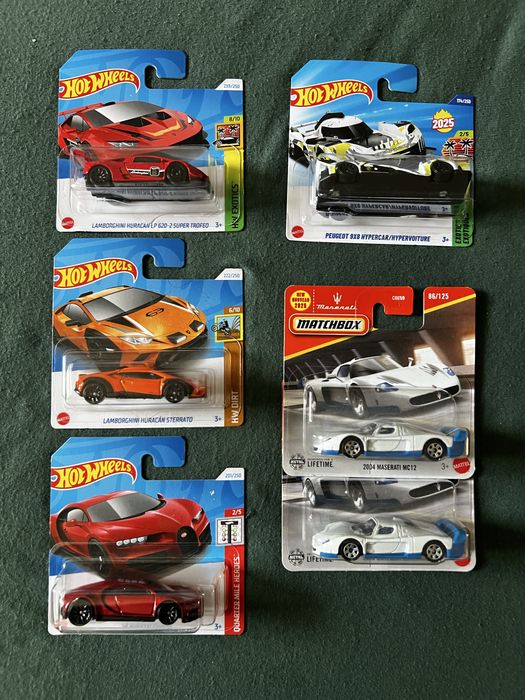 Hot Wheels Porsche Nissan Mazda Tesla Bugatti Treasure Hunts