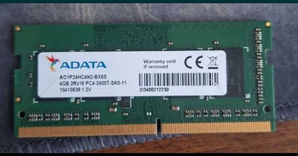 Ноутбук учун 4+4 gb оперативка сотилади