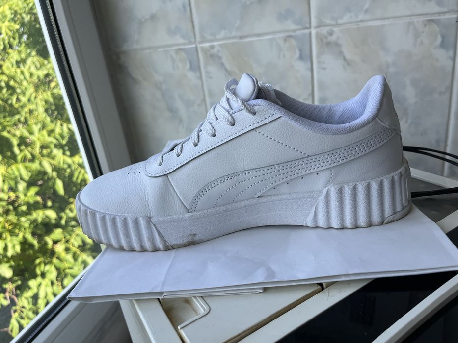 Маратонки PUMA, Кожени спортни обувки Carina.