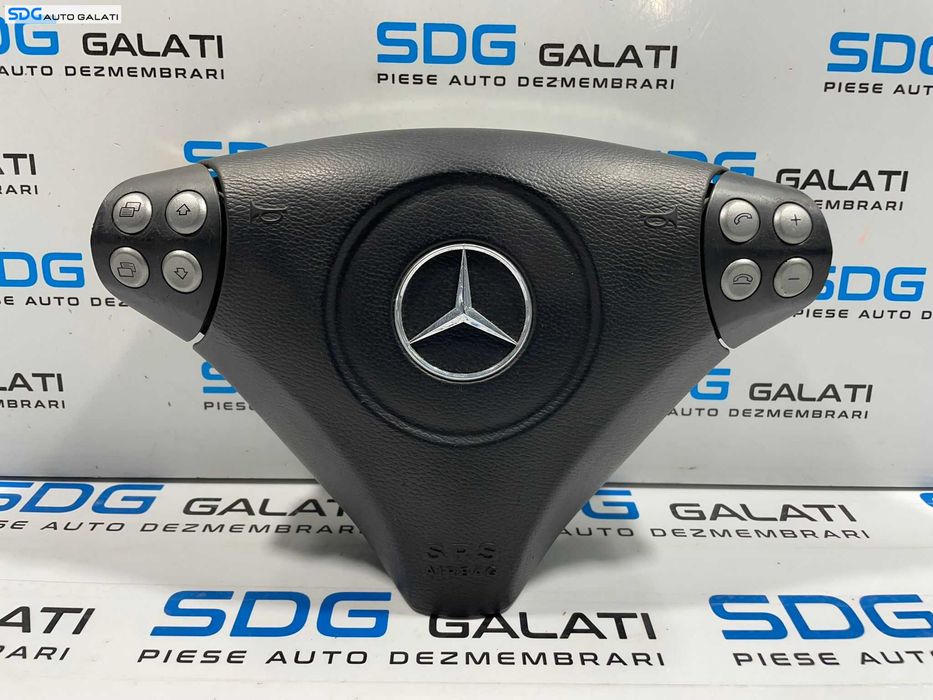 Airbag Volan in 3 Spite Mercedes Clasa C Class W203 2001 - 2007 Cod 17186001029 A17186001029 [L3982]