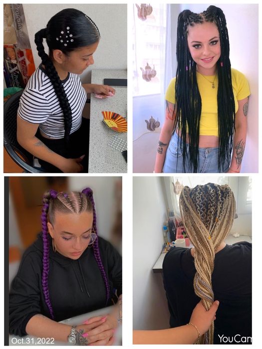 Box braids Bragadiru