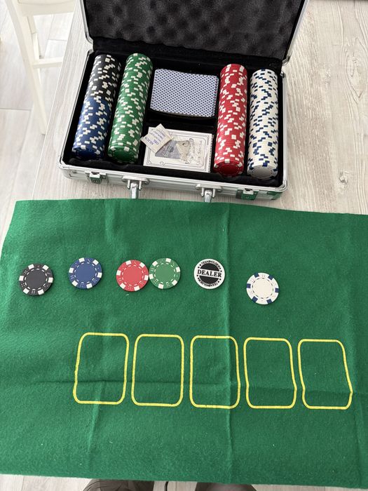 Joc blackjack poker adulti cu jetoane carti Nou