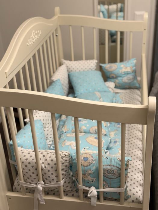 Детская кровать качалка