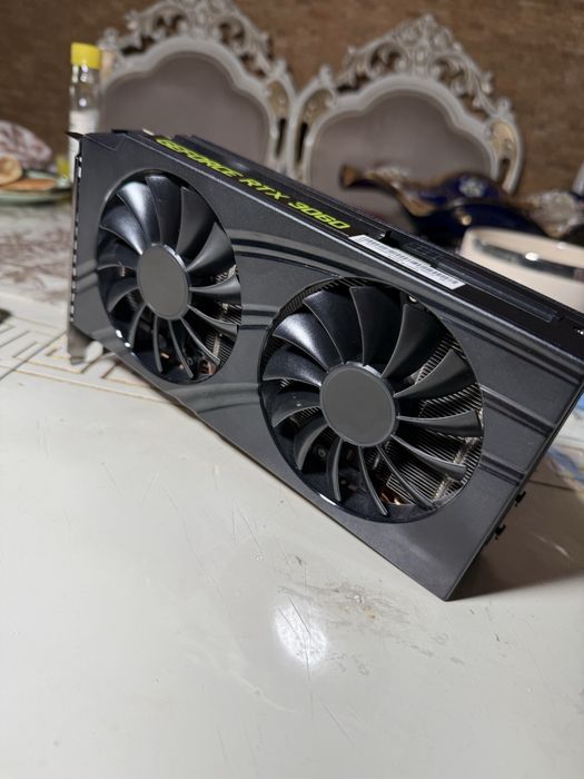 Видеокарта RTX 30 60 в идеальном состоянии исполнение леново 12 ГБ