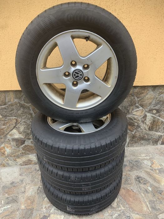 Jante al. cu gume de vară 195/65/15” Continental