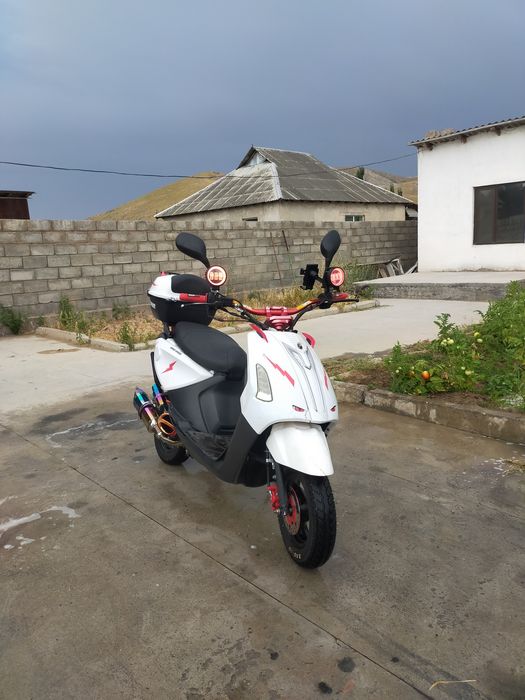 мопед yamaha стант
