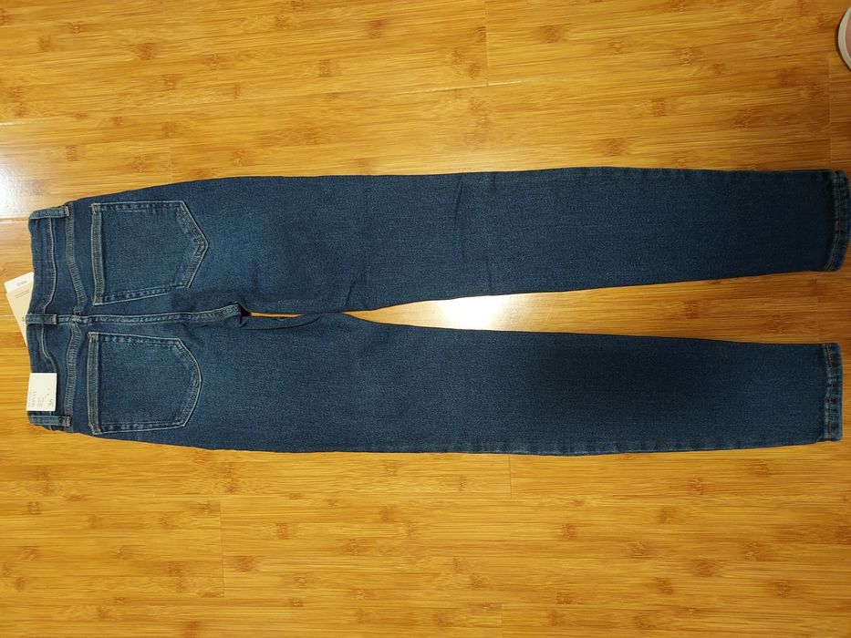 Vând blugi Mango, albastru, mas 36,skinny