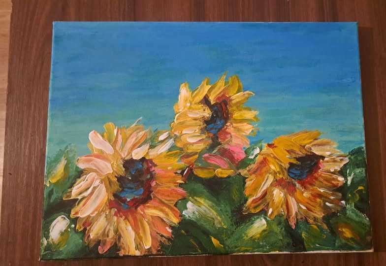 Tablouri frumoase,panza-ulei