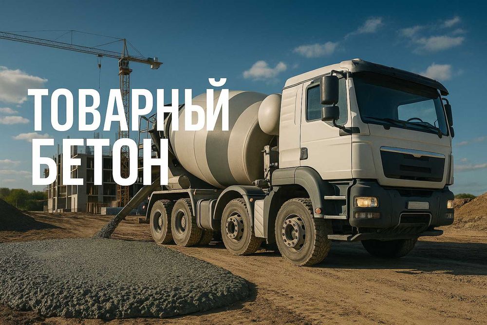 Товарный бетон разных марок