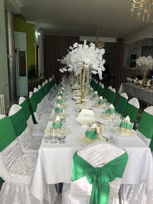 Аренда/прокат столов.стульев.шатров посуды