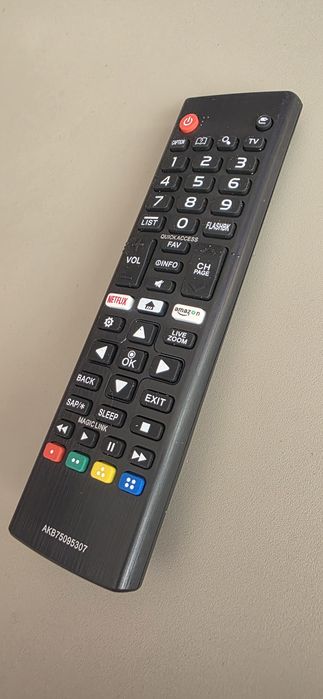 Ново Дистанционно за LG Smart TV – AKB75095307 (с бутони Netflix & Prime)